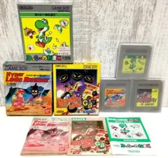 ゲームボーイ GB ソフト 3本 まとめ売り 外箱 説明書 付き ニンテンドー
