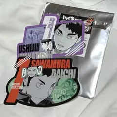 ハイキュー オリジナルカットカード 澤村大地 牛島若利 2点セット