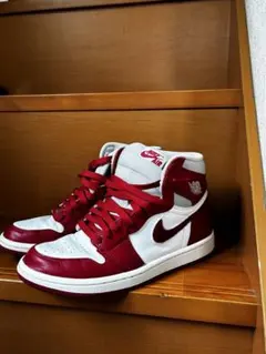 ち*ん様 Nike Air Jordan 1 赤白 ハイカット