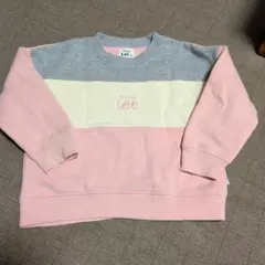 Buddy Lee トレーナー 110サイズ グレー/ピンク
