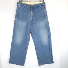 LEE リー LM4801 シンチバック付き デニムワークパンツ メンズMサイズ 