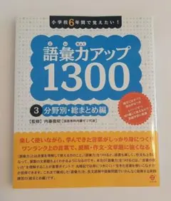 語彙力アップ1300 3 (分野別・総まとめ編)