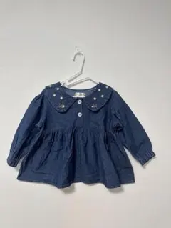 【新品未使用】Katie Closet デニムブラウス　100cm