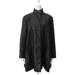 美品 Christian Dior Vintage フレア コート ブラックのサムネイル