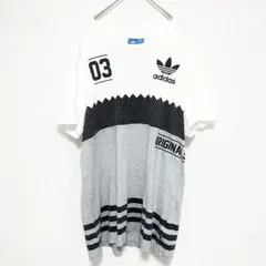 アディダスオリジナルス　Tシャツ ビッグロゴ トレフォイル オーバーサイズ　綿のサムネイル