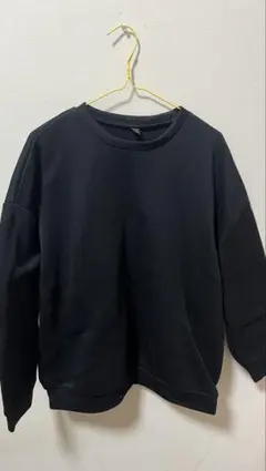 【新品未使用】 ブラック トレーナー Lサイズ