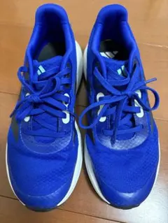 adidas ランニングシューズ ブルー ジュニア 23㎝
