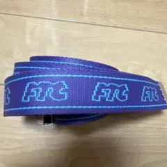 FTC ロゴ入り ナイロンベルト パープル