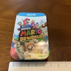 スーパーマリオ 3Dワールド Wii U 缶