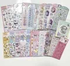 正規品】サンリオ大人の図鑑シールボンボンドロップシールセット＋30点 