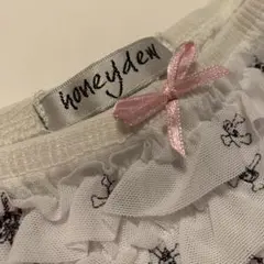 honeydew ショーツ　フリル　スカル