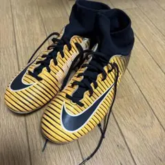 Nike Mercurial サッカーシューズ オレンジ×イエロー 収納袋付き