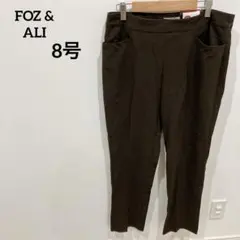 海外古着✨️一点もの✨️FOZ & ALI 【8号】ブラウン ワイドパンツ