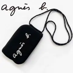 アニエスベー　マルチケース　スマホポーチ　お財布 ネックケース　ポーチ