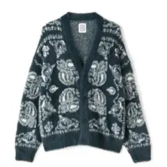 B omnivore ビーオムニボー Nylon Shaggy CDカーディガン