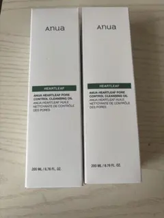ANUAドクダミポアコントロールクレンジングオイル200ml 2個セット