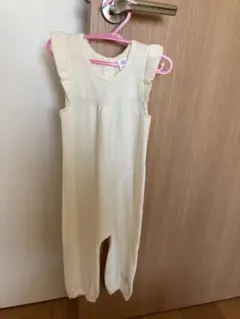 【未使用・美品】Gap baby ロンパース　オーバーオールニット