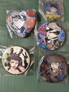 桃源暗鬼　缶バッジセット　矢颪碇