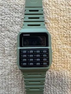 6-4614 CASIO CA-53W デジタル腕時計 レッド - メルカリ
