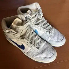 Nike ハイカットスニーカー ホワイト/ブルー