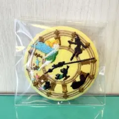 【新品未使用】ディズニー刺繍缶バッジ2 ピーターパン