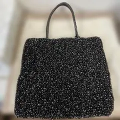 アンテプリマ　ワイヤーバッグ　ブラック　スクエア
