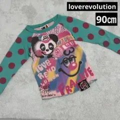 LOVE REVO LUTION ラブレボ　キッズ　ベビー　長袖　ロンT