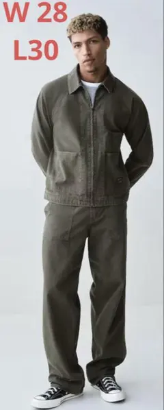 unisex GAPキャンバス バギー カーペンターデニム　W28/L30 ①