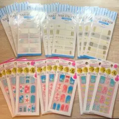 ネイルシール　ハンドネイル　100均　キャンドゥ　まとめ売り