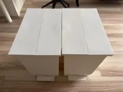 SOLOW ごみ箱 ダストボックス 45L ペダルオープンツイン ホワイト　2個