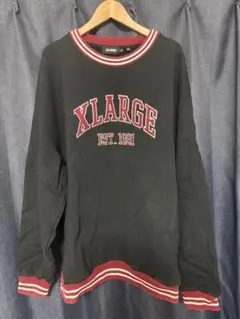 XLARGE RETRO CREW NECK SWEAT アーチロゴリブライン - メルカリ