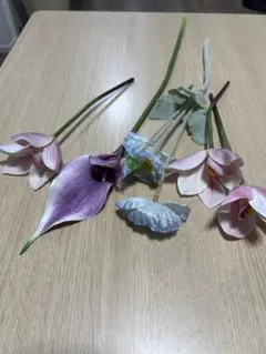 造花 アートフラワー 5本セットのサムネイル
