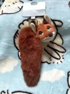 ディズニーストア☆プラッシュキーチェーン　ズートピア　ニック