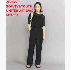 ほぼ新品＊BEAUTY&YOUTH UNITED ARROWS フレアパンツ黒