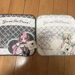 キミとアイドルプリキュア タオルハンカチ ミニタオル　２枚セット