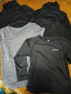 mont-bell HEATTECH 長袖インナー 110セット