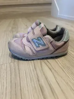 New Balance スニーカー 16.5cm ピンク ベルクロ