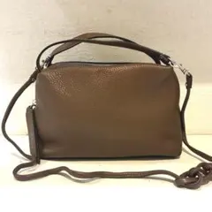 【美品】GIANNI CHIARINI アリファ 2WAY レザーバッグ M