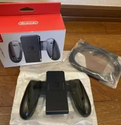 Nintendo Switch Joy-Con充電グリップ クリアブラック