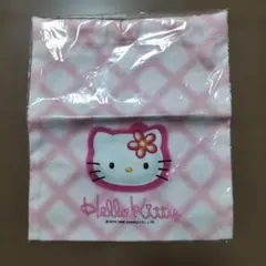 ハローキティ 第一勧業銀行 巾着 平成レトロ カオハナ 新品未使用 キティちゃん