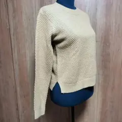 【GU】ジーユー　レディース　ニットセーター　S　アクリル100％