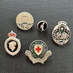 NICOLE ニコルクラブ　バッジ ブローチ 5個セット