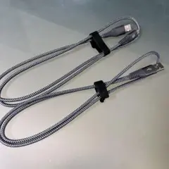 USB Type C ケーブル【1M/2本セット】