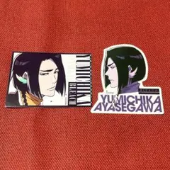 BLEACH WORLD 缶バッジ 色紙 インスタントフォト風シート 綾瀬川弓親 BLEACH ブリーチ イーディス イートゥーン 缶バッジ 綾瀬川弓親