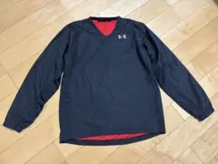 Under Armour トップス 黒赤 Vネック 160cm