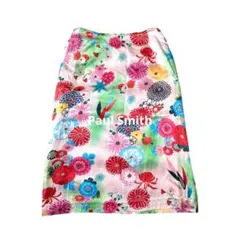 希少 PS Paul Smith archive 和柄 レーヨン 膝丈スカートのサムネイル