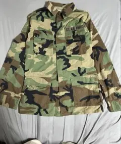 2*7様 米軍実物 BDUジャケット ウッドランドカモ Small-X-Long