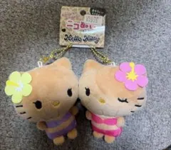 ニコぬいサンリオキティ水着 日焼けキティー 沖縄土産 バッグチャーム