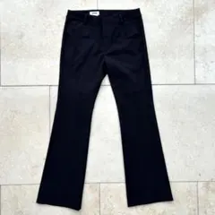 【美品】Kolwin コルウィン 黒 ゴルフパンツ フレアパンツ