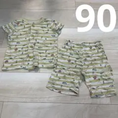 apres les cours ベビーパジャマ 90cm 魚柄　匿名配送のサムネイル
